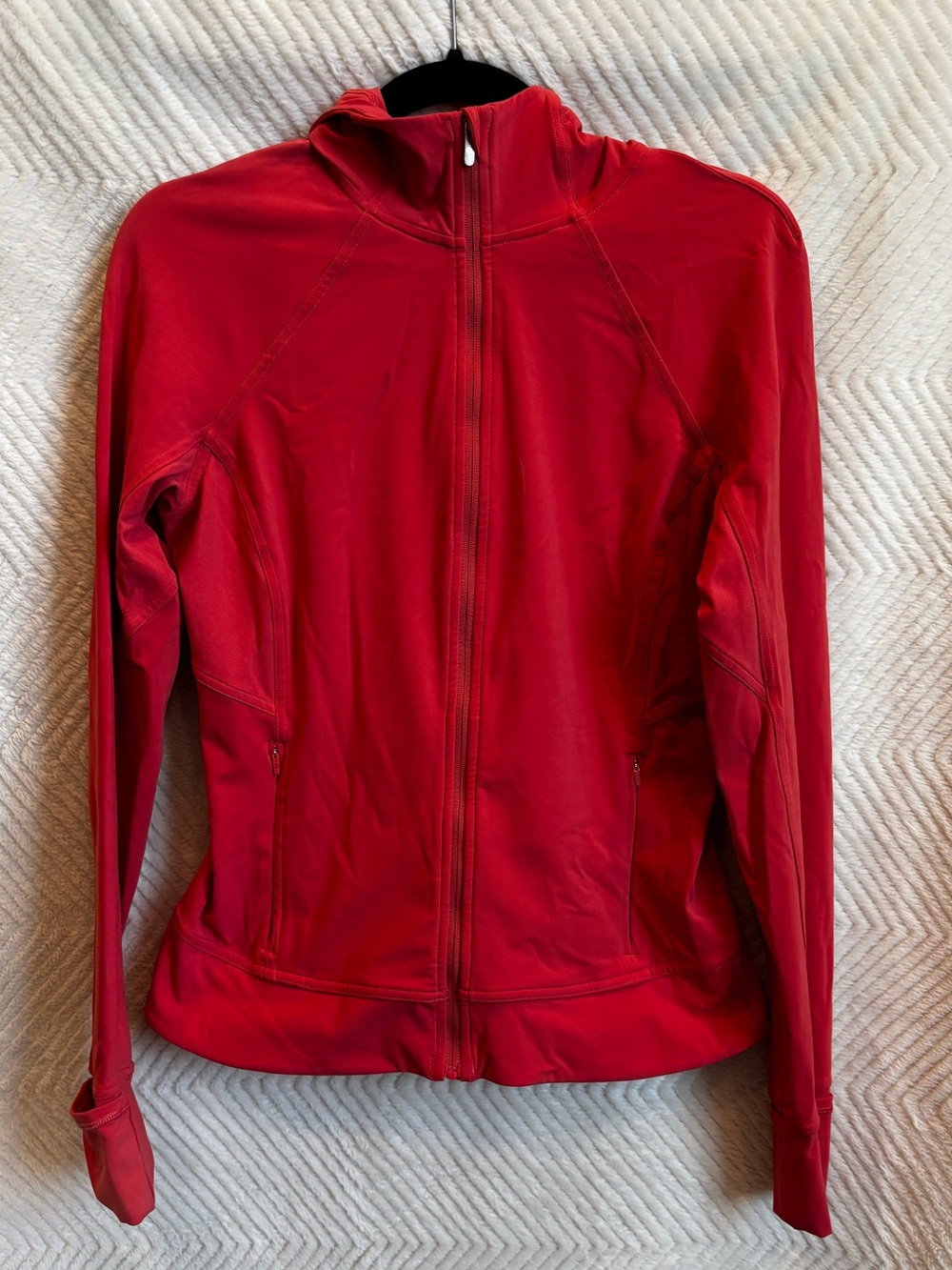 lululemon Hooded Define Jacket Nulu – Red – Size 8